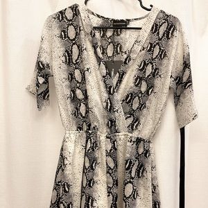snake skin romper